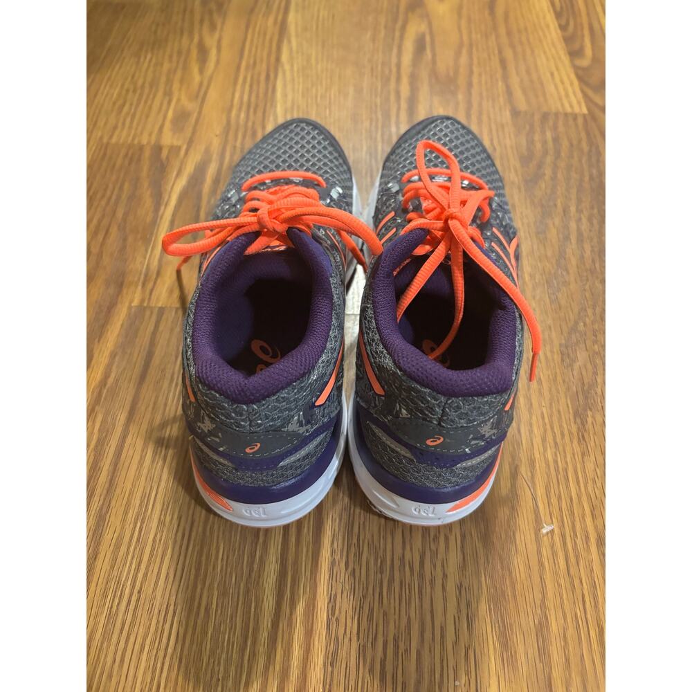 ASICS Gel- Excite 4 Gray/ Orange Athletic Running Shoes/ Sneakers - Picture 4 of 5